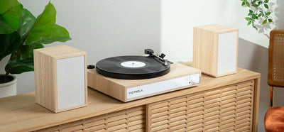 Victrola Harmony Bluetooth Turntable System With Shelf Speakers (AnalogPlanet)