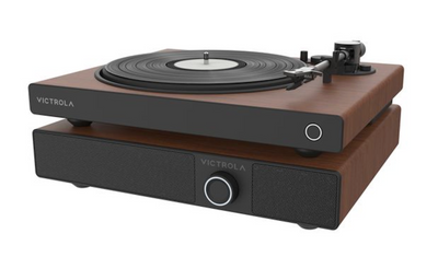 This speaker by Victrola sits underneath turntables and streams audio via Bluetooth - Start Up News