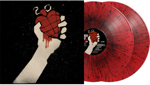 Green Day: American Idiot (20th Anniversary Red & Black Splatter