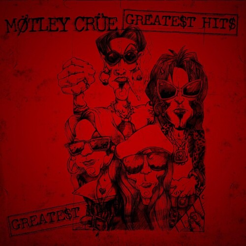 激レア！MÖTLEY CRÜE GREATEST HITS B2ポスター Motley Crue: Greatest Hits – Victrola