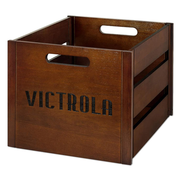 Wooden Record Crate Image 2