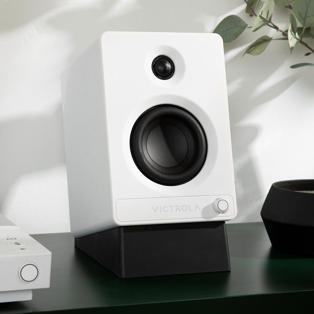 Angled Bookshelf Speaker Stands - Pair Image 2