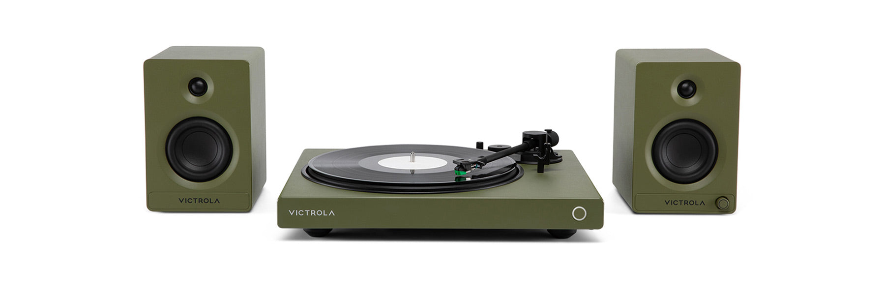 Wave Turntable and Speaker Bundle – Victrola