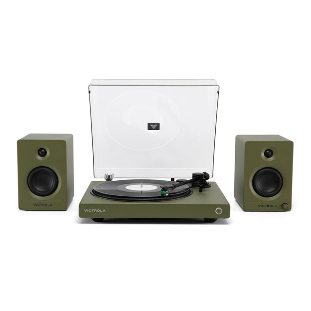 Wave Turntable and Speaker Bundle