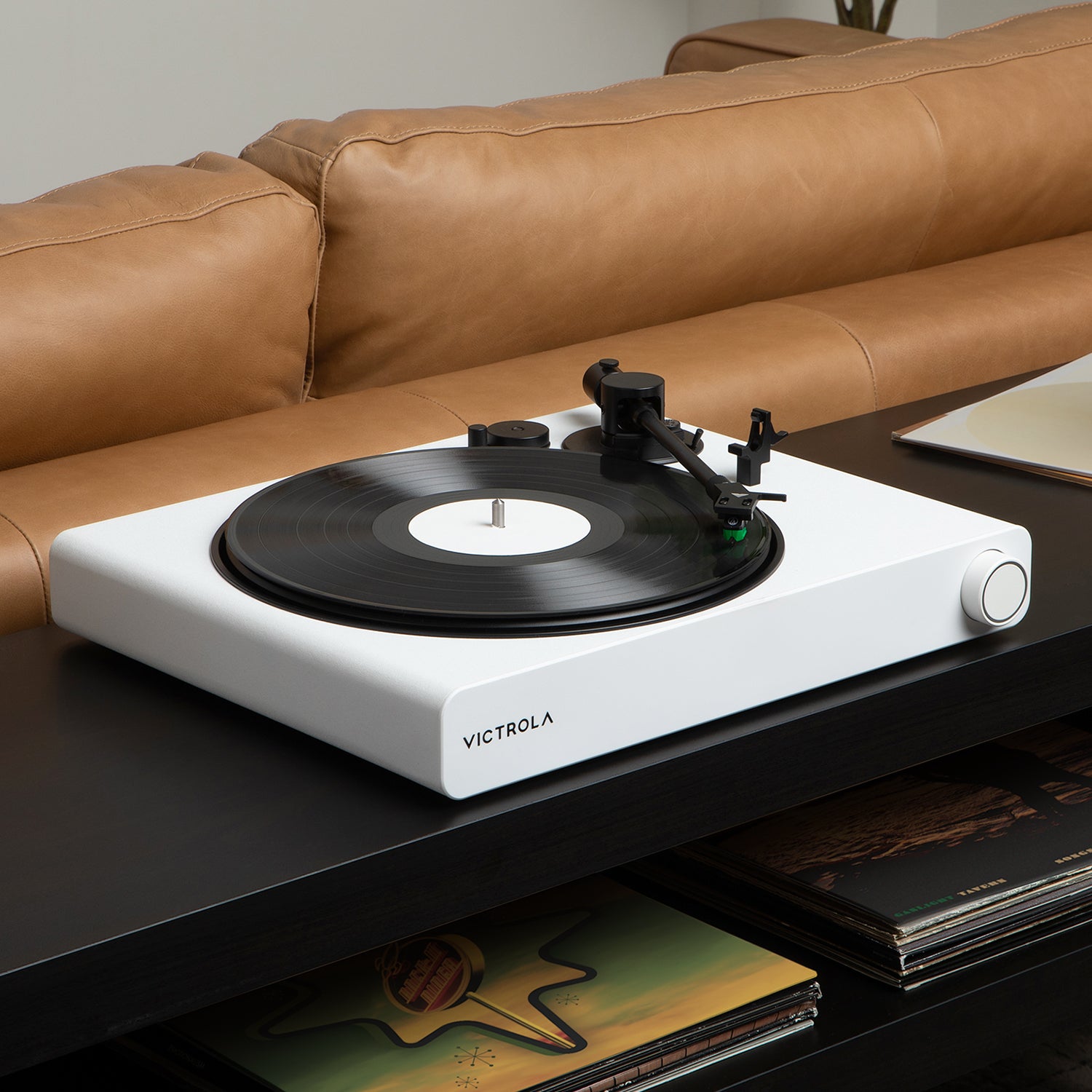 Victrola Stream Onyx Works with Sonos Turntable