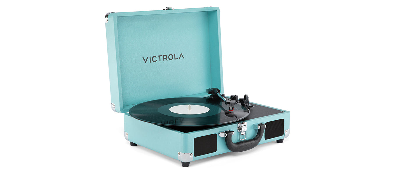 Journey II Suitcase Record Player – Victrola