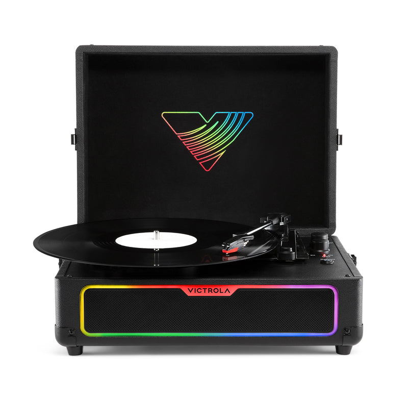 Journey Glow Illuminated Suitcase Record Player – Victrola