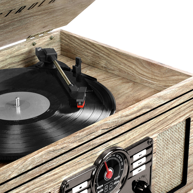 Quincy 6-in-1 Nostalgic Record Player Image 2