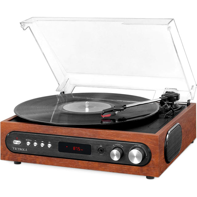 3-in-1 Bluetooth® Record Player