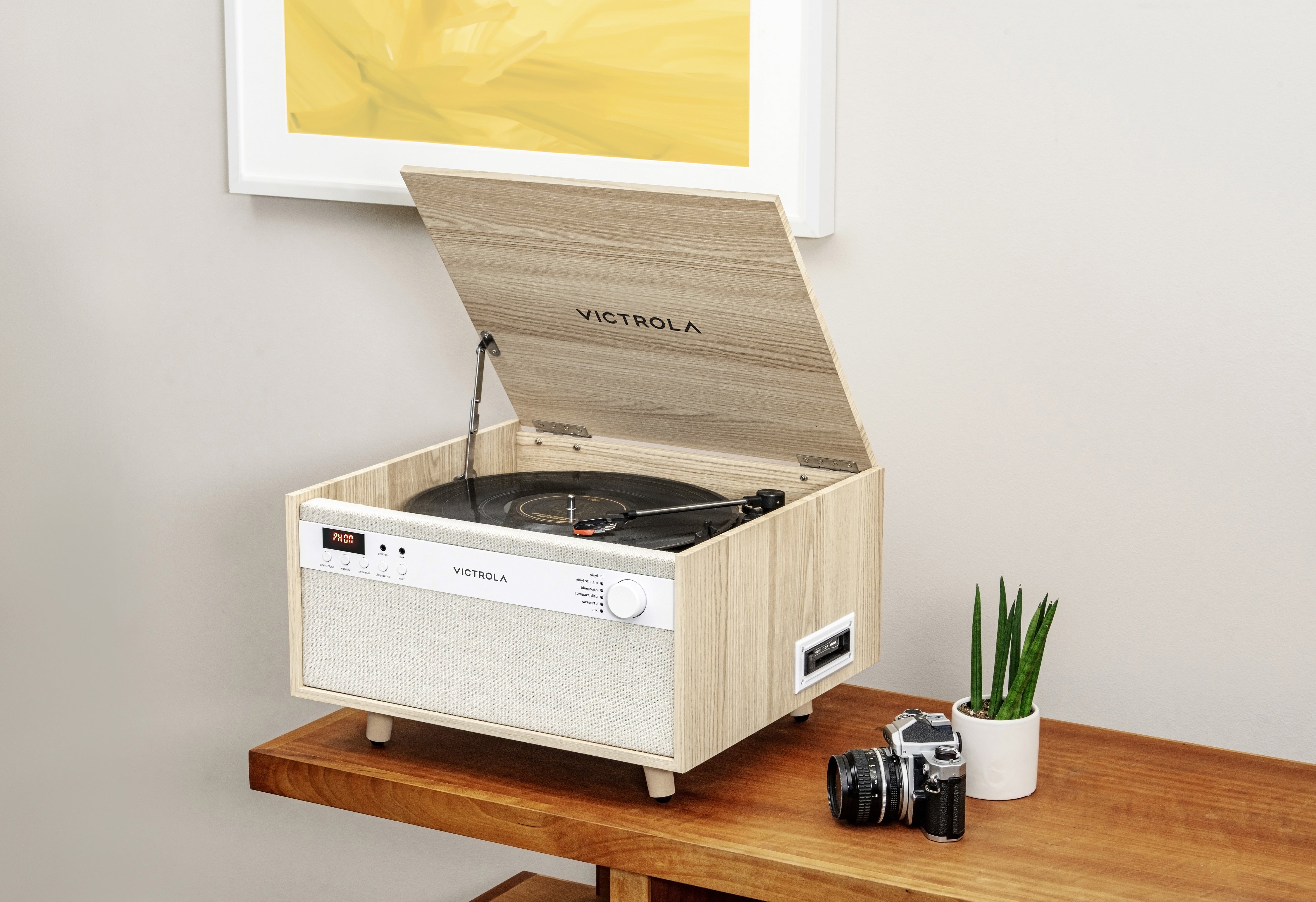 Century Signature+ 6-in-1 Wood Record Player – Victrola