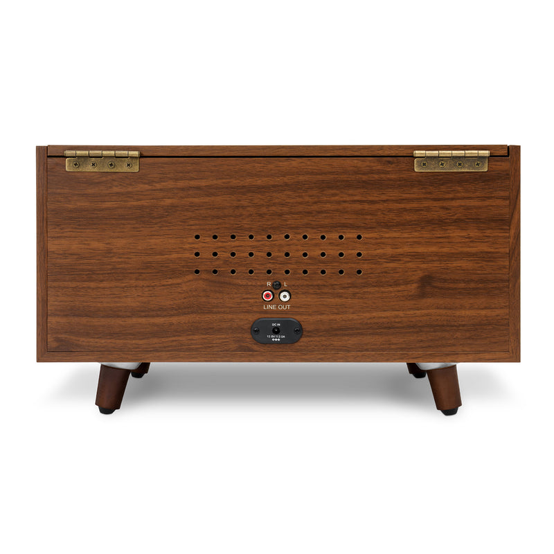 Victrola Century Signature+ Giradischi Bluetooth 6 In 1 Con CD, Cassetta, Radio - Noce - Aperto Mai Usato - Foto 2