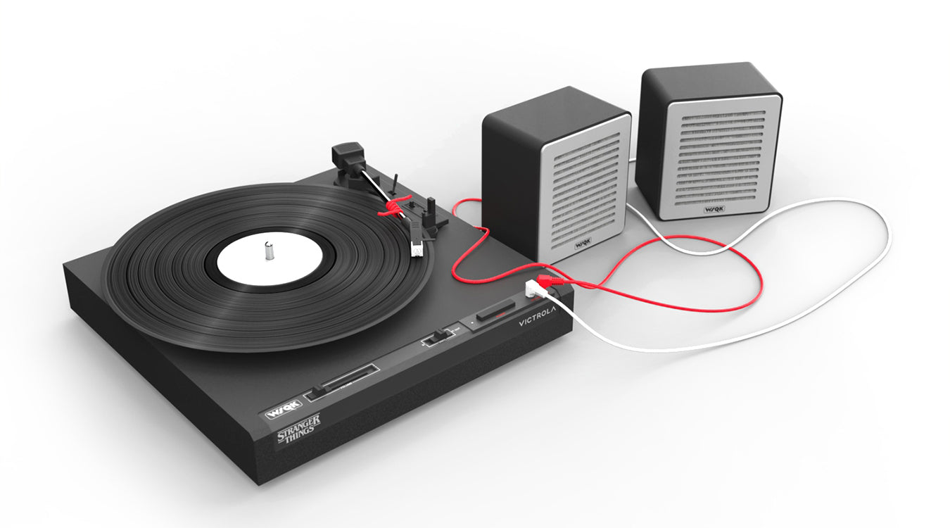Stranger Things WSQK Record Player – Victrola