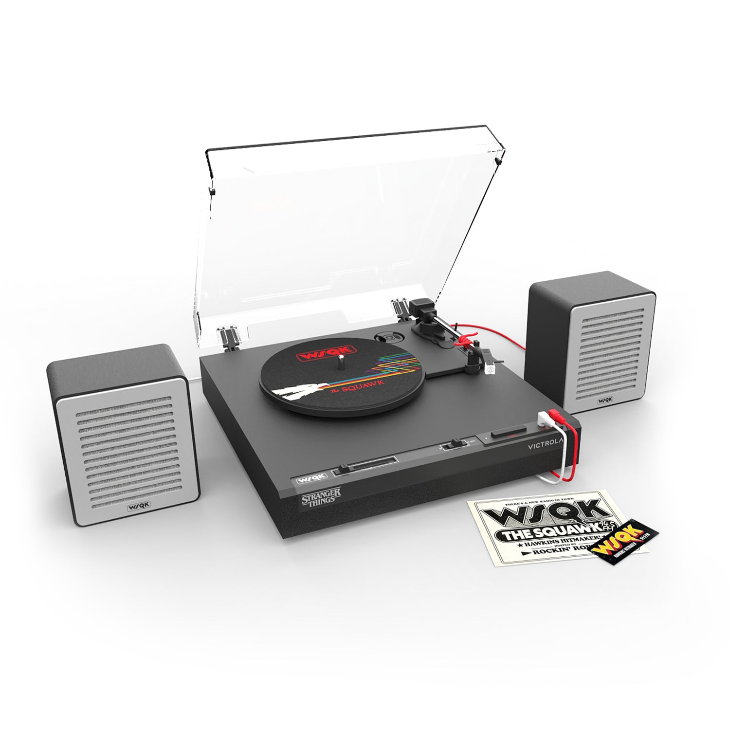 Stranger Things WSQK Record Player – Victrola