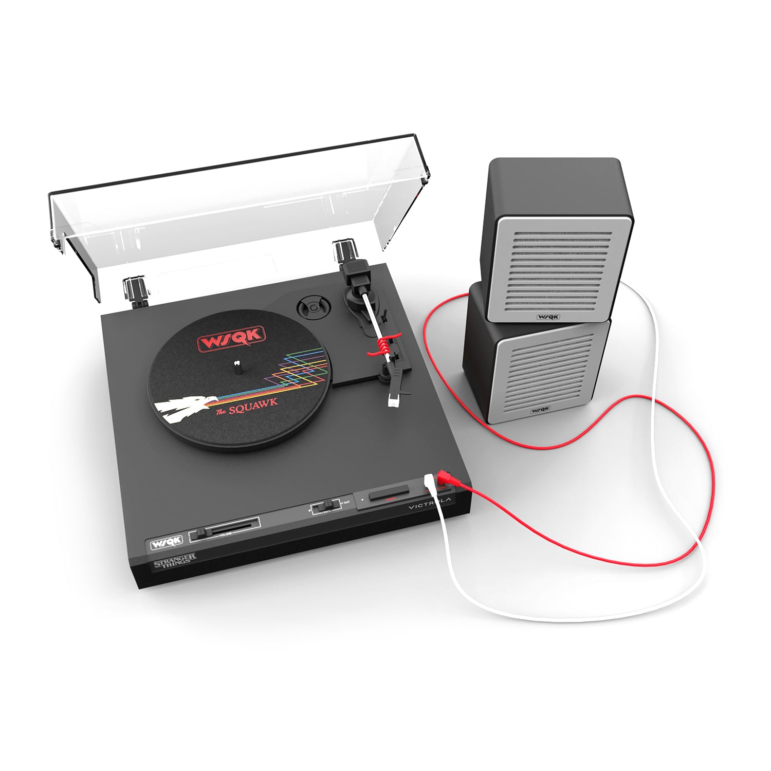 Stranger Things WSQK Record Player – Victrola