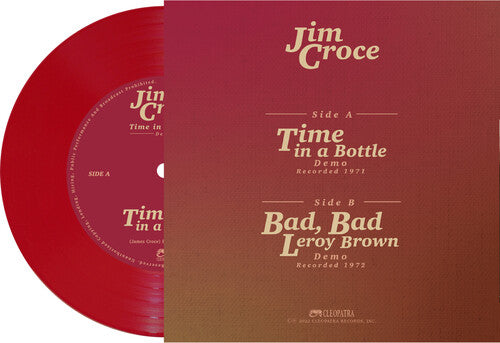 Jim Croce: Time In A Bottle - Red Image 2