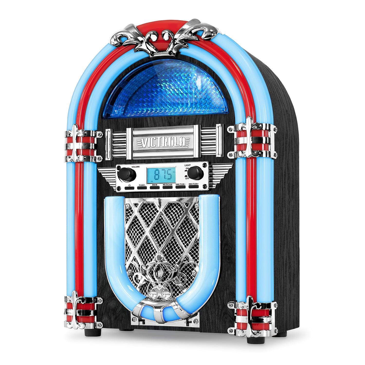 Nostalgic Wood Countertop Jukebox – Victrola