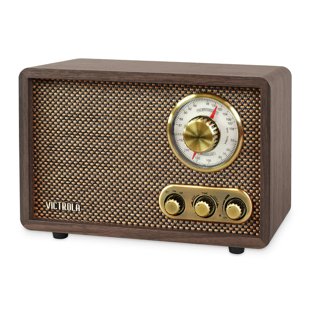 Willow Retro Wood Radio Image 2