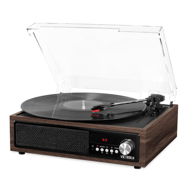 3-in-1 Bluetooth® Record Player Image 2